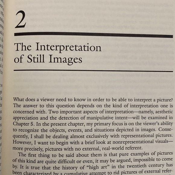 Visual Literacy Image, Mind, and Reality by Paul Messaris ©️ 1994 book - Picture 8 of 14